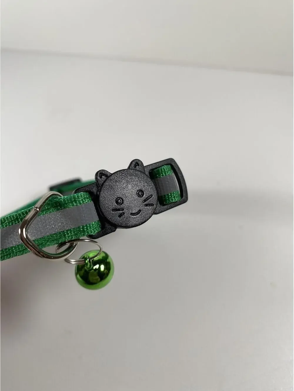 Cat Breakaway Collar Reflective Strip Jingle Bell New Adjustable Safety Kitten